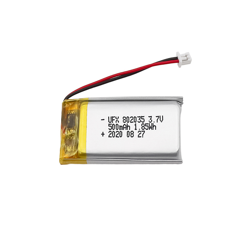 중국 리튬 이온 전지 제조업체 맞춤형 공기 청정기 배터리 UFX 654065-5C 1900mAh 3.7V 5C 방전 배터리 팩