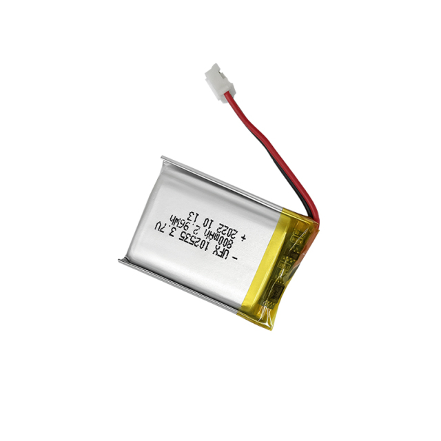 Chinese Li-po Cell Factory Customized VR Glasses Battery UFX 102535  800mAh 3.7V Lithium-polymer Battery