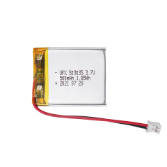 리포 셀 제조업체 도매 충전식 배터리 UFX 503035 500mAh 3.7V KC UL 인증서