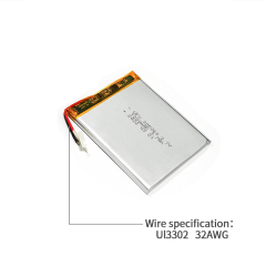 Chinese Li-po Cell Factory Wholesale Lithium-ion Battery UFX 305060 1000mAh 3.7V UL Certificate