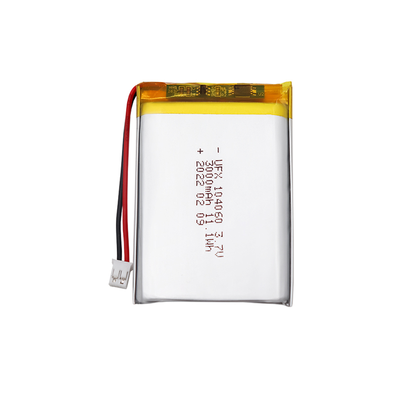 리튬 이온 폴리머 배터리 공장 도매 미용기기 배터리 UFX 104060 3000mAh 3.7V 리튬 이온 재충전형 배터리 팩