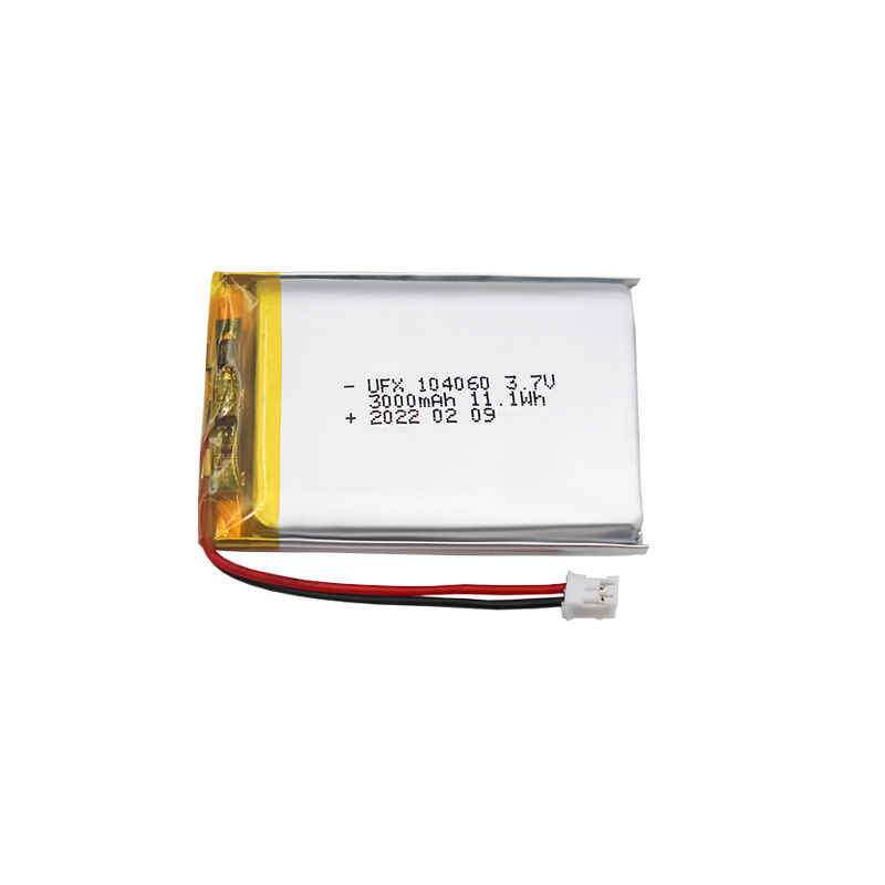 리튬 이온 폴리머 배터리 공장 도매 미용기기 배터리 UFX 104060 3000mAh 3.7V 리튬 이온 재충전형 배터리 팩