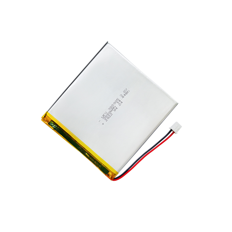 중국 리포 셀 공장 대용량 태블릿 PC 배터리 생산 UFX 388085 3800mAh 3.8V 충전식 리튬 폴리머 배터리 팩
