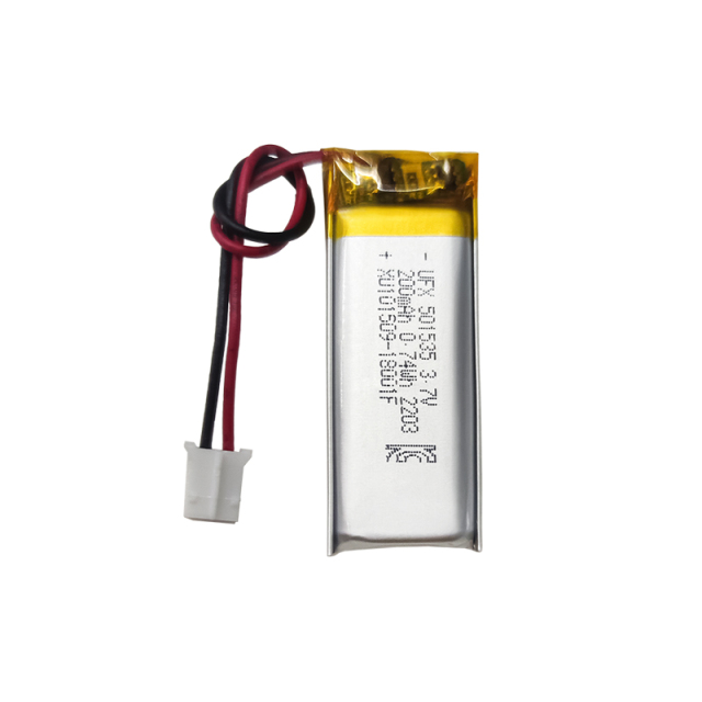 리튬이온 폴리머 셀 공장 맞춤형 충전식 배터리 UFX 501535 200mAh 3.7V KC 인증서