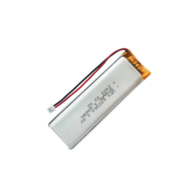 중국 리튬 이온 셀 공장 뷰티 기기용 고품질 충전식 배터리 생산 UFX 602060 970mAh 3.8V 리포 배터리 팩