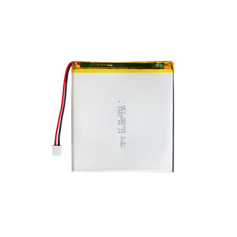 중국 리포 셀 공장 대용량 태블릿 PC 배터리 생산 UFX 388085 3800mAh 3.8V 충전식 리튬 폴리머 배터리 팩