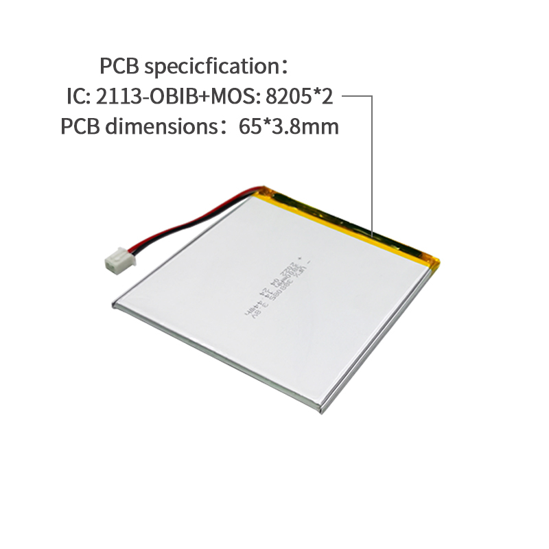 중국 리포 셀 공장 대용량 태블릿 PC 배터리 생산 UFX 388085 3800mAh 3.8V 충전식 리튬 폴리머 배터리 팩