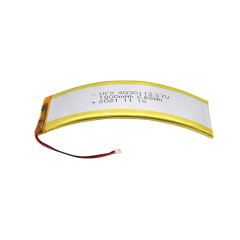 China Lipo Cell Manufacturer Customized Heated Device Battery UFX 4030112 1800mAh 3.7V Li-ion Battery