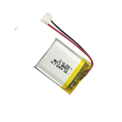 중국 리튬 이온 전지 제조업체 맞춤형 공기 청정기 배터리 UFX 103035 1100mAh 3.7V  방전 배터리 팩