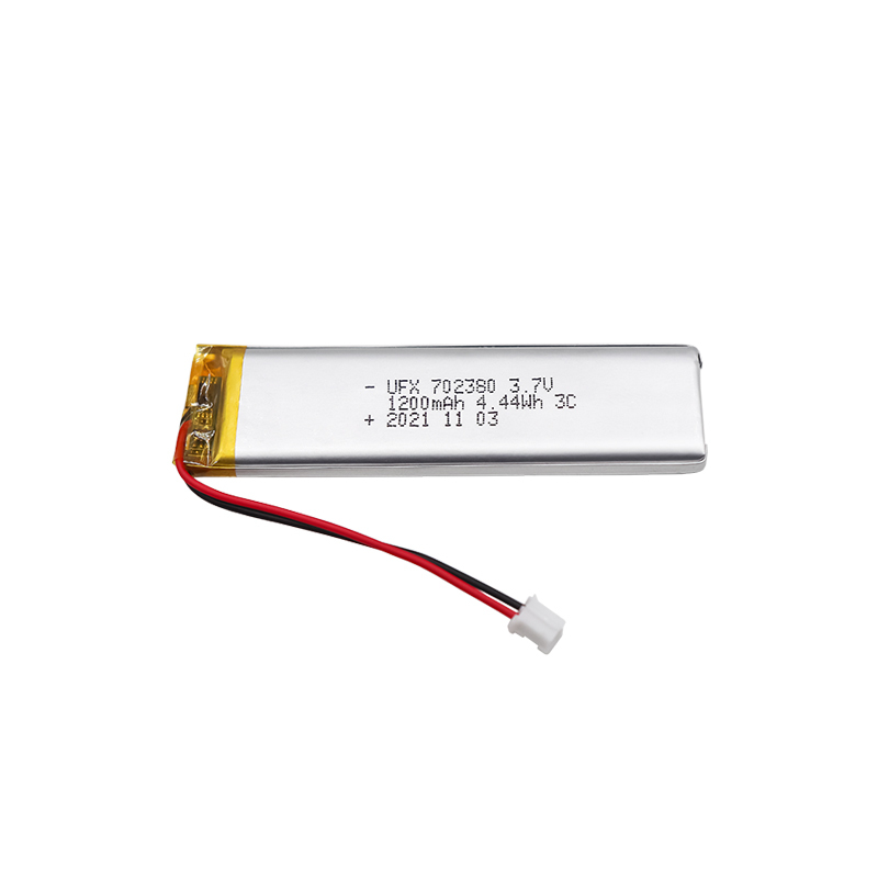 Li-ion Polymer Battery Pack Custom Laser Pointer Battery UFX 702380 1200mAh 3.7V Li-polymer Battery Pack