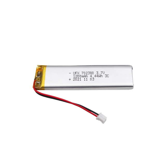 Li-ion Polymer Battery Pack Custom Laser Pointer Battery UFX 702380 1200mAh 3.7V Li-polymer Battery Pack