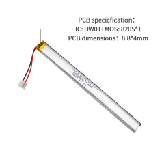충전식 리튬이온 셀 제조업체 OEM 아름다움 계기 건전지 UFX 8014155 2000mAh 3.7V 리튬 이온 폴리머 배터리 팩