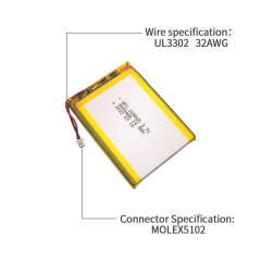 China Polymer Lithium-ion Cell Manufacturer Hot Selling Batteries for Medical Equipment UFX903090 4000mAh 3.7V Rechargeable Li-po Battery