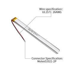 China Lithium-ion Polymer Cell Manufacturer Professional Customized Special-shape Battery UFX 8014142 1000mAh 3.7V Li-ion Polymer Battery Pack