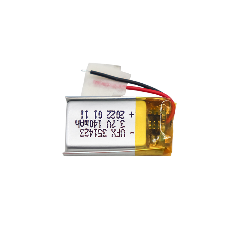 중국 리튬이온 폴리머 전지 공장 도매 전동 칫솔 배터리 UFX 351423 140mAh 3.7V 미니 리튬 폴리머 배터리