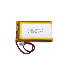 중국 리튬 이온 셀 공장 블루투스 스피커 배터리 생산 UFX 124065 4000mAh 3.7V 리튬 폴리머 배터리
