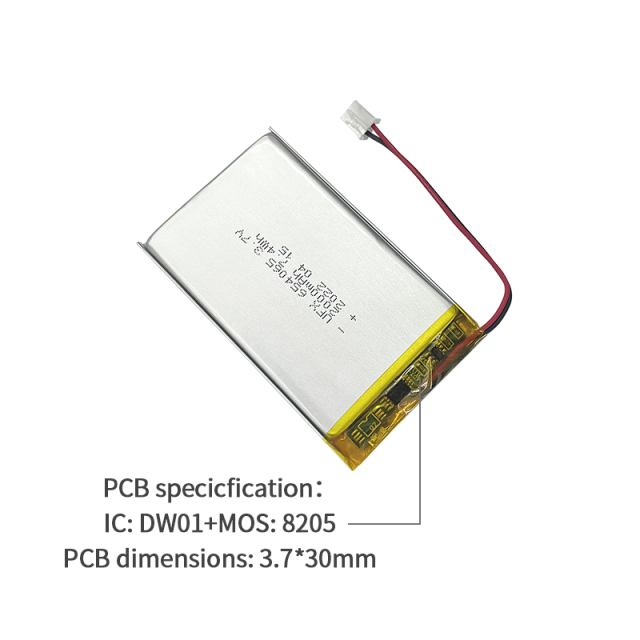 China Polymer Li-ion Cell Factory Wholesale Wireless Mouse Rechargeable Battery UFX 802528 480mAh 3.7V Professional Custom for Speaker Li-ion Battery