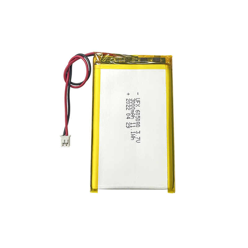 Lipo Cell Manufacturer Wholesale High Quality Massager Battery UFX 605080 3000mAh 3.7V UL Certificate