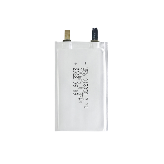 폴리머 리튬 이온 전지 제조업체 신발용 난방용 저온 배터리 도매 UFX 013050 100mAh 3.7V 곡선형 리튬 이온 폴리머 배터리