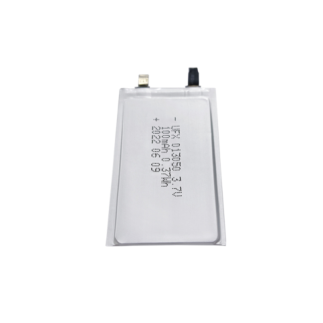 폴리머 리튬 이온 전지 제조업체 신발용 난방용 저온 배터리 도매 UFX 013050 100mAh 3.7V 곡선형 리튬 이온 폴리머 배터리