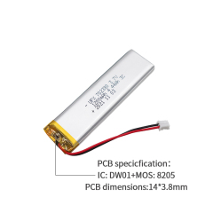 Li-ion Polymer Battery Pack Custom Laser Pointer Battery UFX 702380 1200mAh 3.7V Li-polymer Battery Pack