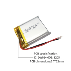 중국 리튬이온 폴리머 전지 공장 도매 충전식 배터리 UFX 853334 1000mAh 3.7V 리폴리머 배터리 팩