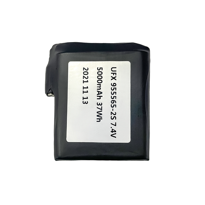 충전식 리튬이온 셀 제조업체 도매 스마트 도어록 배터리 UFX 955565-2S 5000mAh 7.4V 리튬 이온 폴리머 배터리 팩