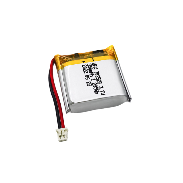 리포 셀 제조업체 도매 미용기기 배터리 UFX 702525 350mAh 3.7V 충전식 Li-po 배터리