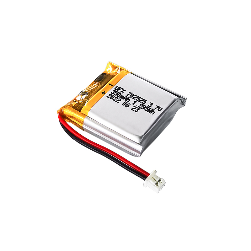 리포 셀 제조업체 도매 미용기기 배터리 UFX 702525 350mAh 3.7V 충전식 Li-po 배터리
