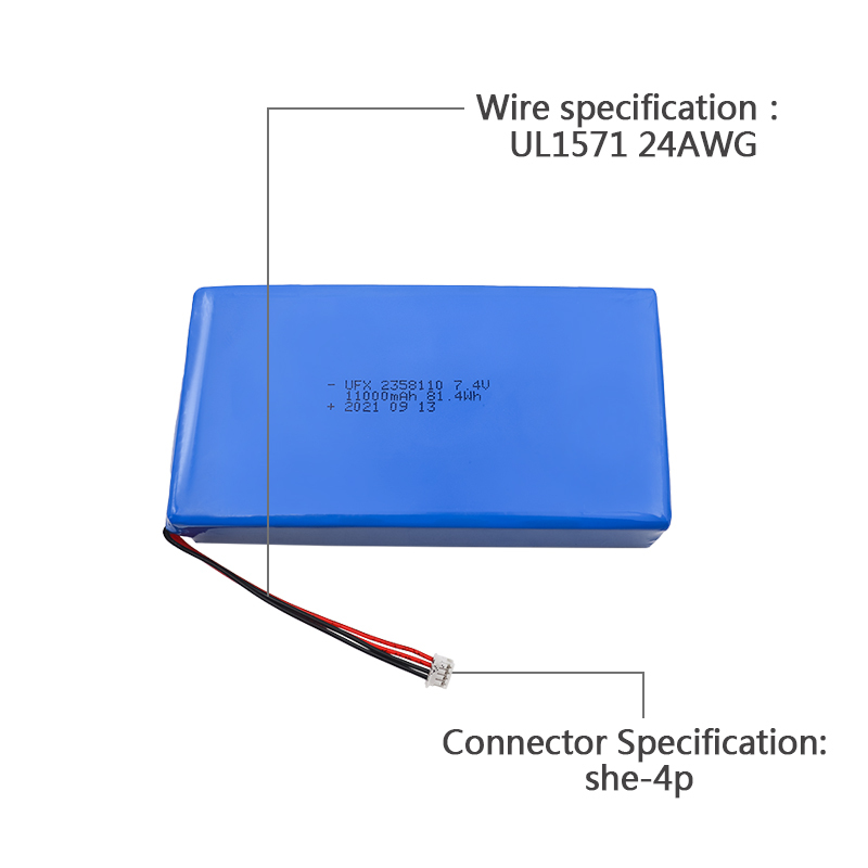 리튬 이온 전지 제조 도매 공기 청정기 배터리 UFX 706090-3S 5000mAh 3.7V 충전식 리포 배터리