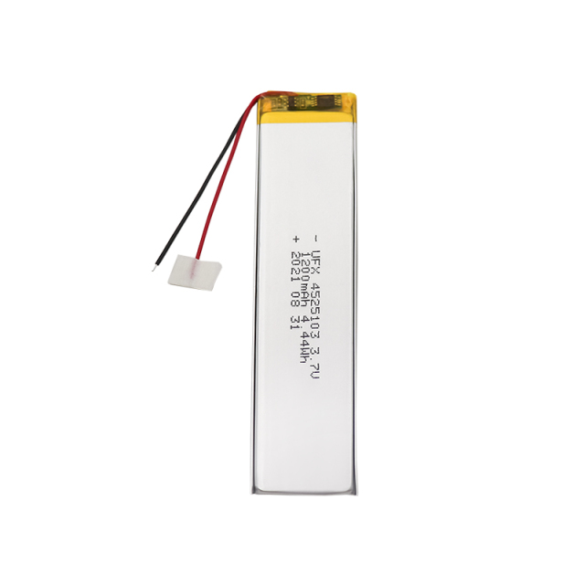 리튬 이온 충전식 전지 공장 조명용 전지를 공급하다 UFX 4525103 1200mAh 3.7V 충전식 리튬 폴리머 배터리