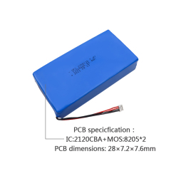리튬 이온 전지 제조 도매 공기 청정기 배터리 UFX 706090-3S 5000mAh 3.7V 충전식 리포 배터리
