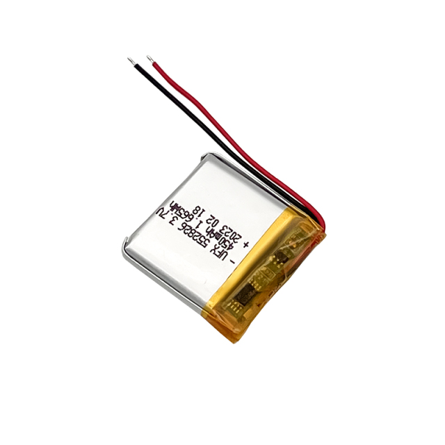 중국 리튬 이온 전지 제조업체 맞춤형 공기 청정기 배터리 UFX 552826 450mAh 3.7V 방전 배터리 팩