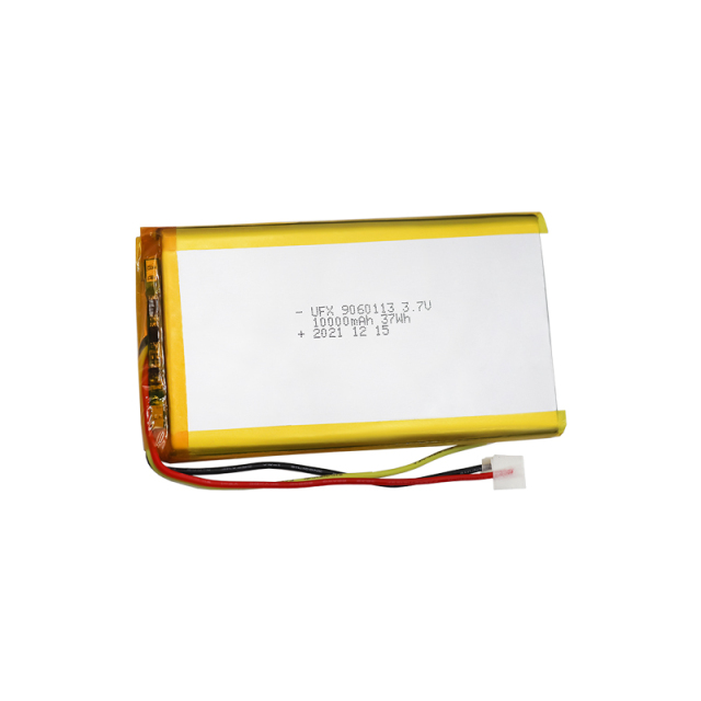 리튬 전지 공급업체 도매 공기 청정기 배터리 UFX 9060113 10000mAh 3.7V 충전식 리튬 이온 배터리