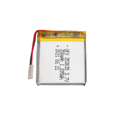 중국 Li-po 셀 공장 조명 장치용 충전식 배터리 생산 UFX 353035 350mAh 3.7V 리튬 폴리머 배터리 팩