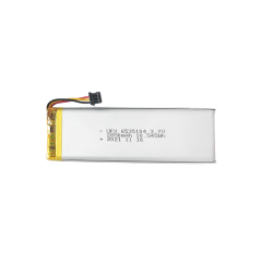 리튬 이온 폴리머 배터리 팩 도매 충전식 배터리 UFX 6535104 2850mAh 3.7V 충전식 리튬 폴리머 배터리 팩