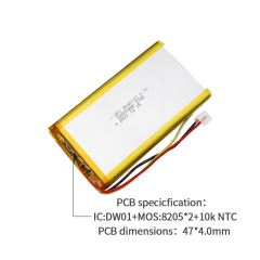 리튬 전지 공급업체 도매 공기 청정기 배터리 UFX 9060113 10000mAh 3.7V 충전식 리튬 이온 배터리
