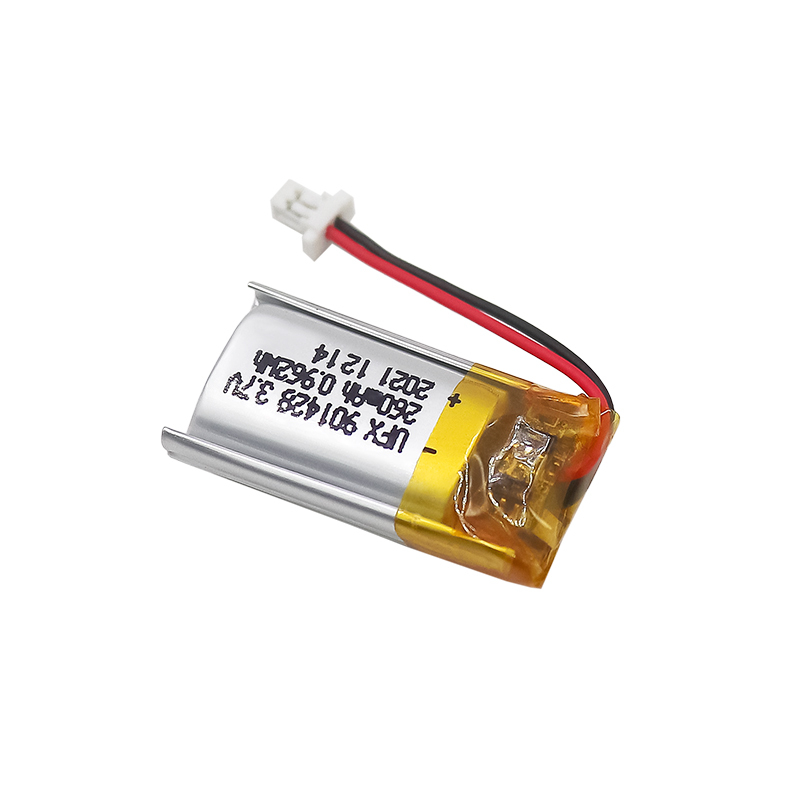 리튬 이온 폴리머 셀 공장 도매 원격 제어 장치 배터리 UFX 901428 260mAh 3.7V 충전식 리튬 폴리머 배터리