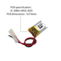 중국 폴리머 리튬 이온 셀 공장 전문 맞춤형 블루투스 스피커 배터리 UFX 601216 60mAh 3.7V 블루투스 스피커 배터리 생산