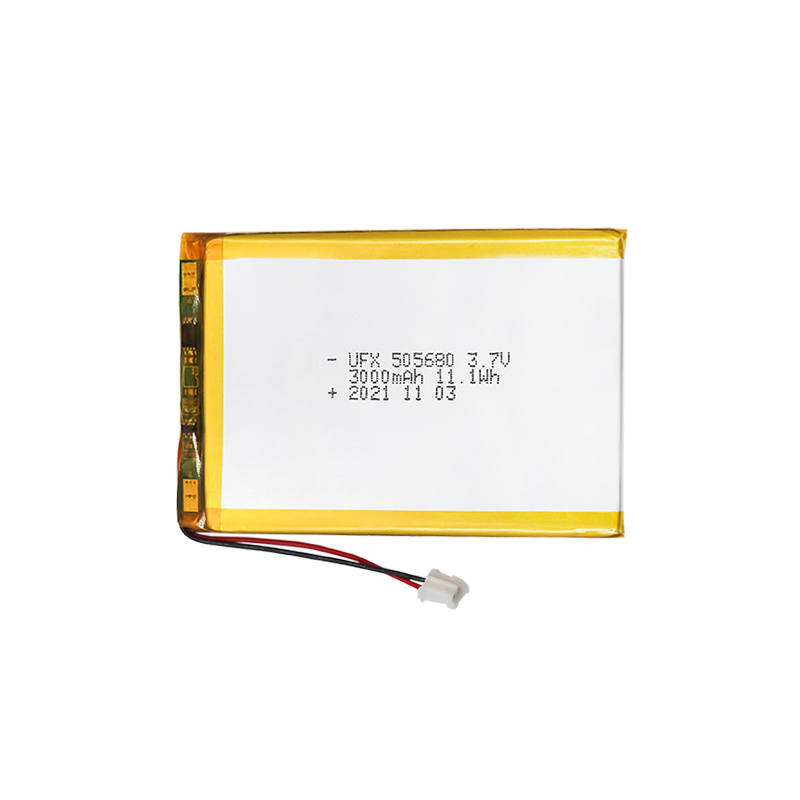 전문 리튬 이온 셀 공장 웨어러블 기기용 2차전지 도매업 UFX 505680 3000mAh 3.7V 고품질 충전식 배터리