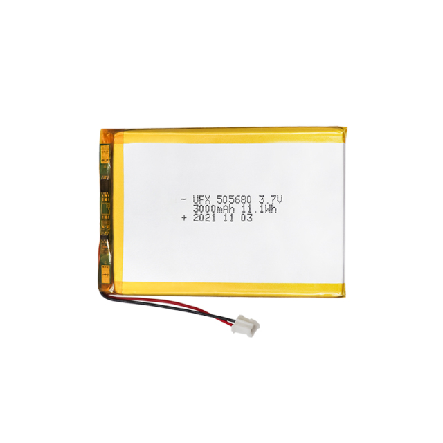 전문 리튬 이온 셀 공장 웨어러블 기기용 2차전지 도매업 UFX 505680 3000mAh 3.7V 고품질 충전식 배터리