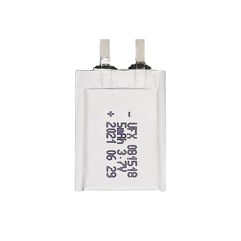 Lithium Ion Polymer Cells Factory Wholesale Super Thin Battery for Iot Device UFX081518 5mAh 3.7V Rechargeable Lithium-polymer Battery Pack