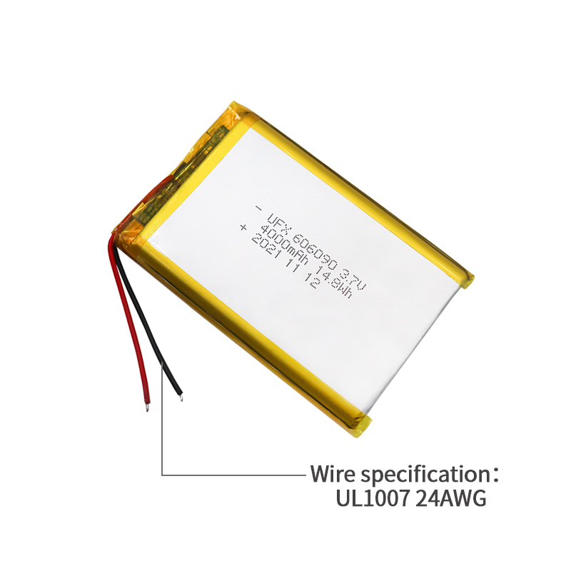 Lithium Cell Factory Low Temperature Lithium battery UFX 606090 4000mAh 3.7V Li-po Battery