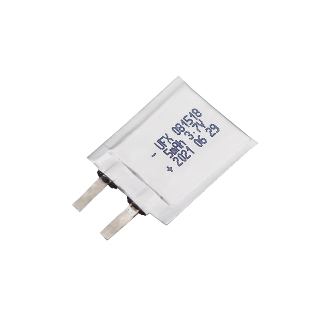 Lithium Ion Polymer Cells Factory Wholesale Super Thin Battery for Iot Device UFX081518 5mAh 3.7V Rechargeable Lithium-polymer Battery Pack