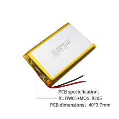 Lithium Cell Factory Low Temperature Lithium battery UFX 606090 4000mAh 3.7V Li-po Battery