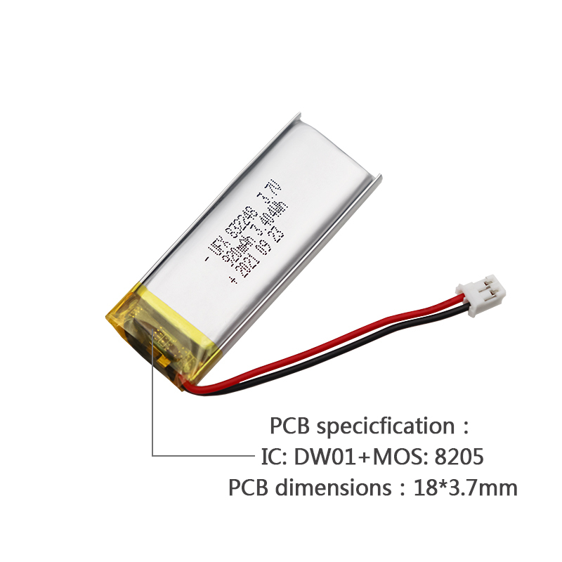 중국 리튬 이온 셀 공장 미용기기 배터리 공급 UFX 832248 920mAh 3.7V 충전식 리튬 폴리머 배터리 팩