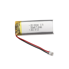중국 리튬 이온 셀 공장 미용기기 배터리 공급 UFX 832248 920mAh 3.7V 충전식 리튬 폴리머 배터리 팩