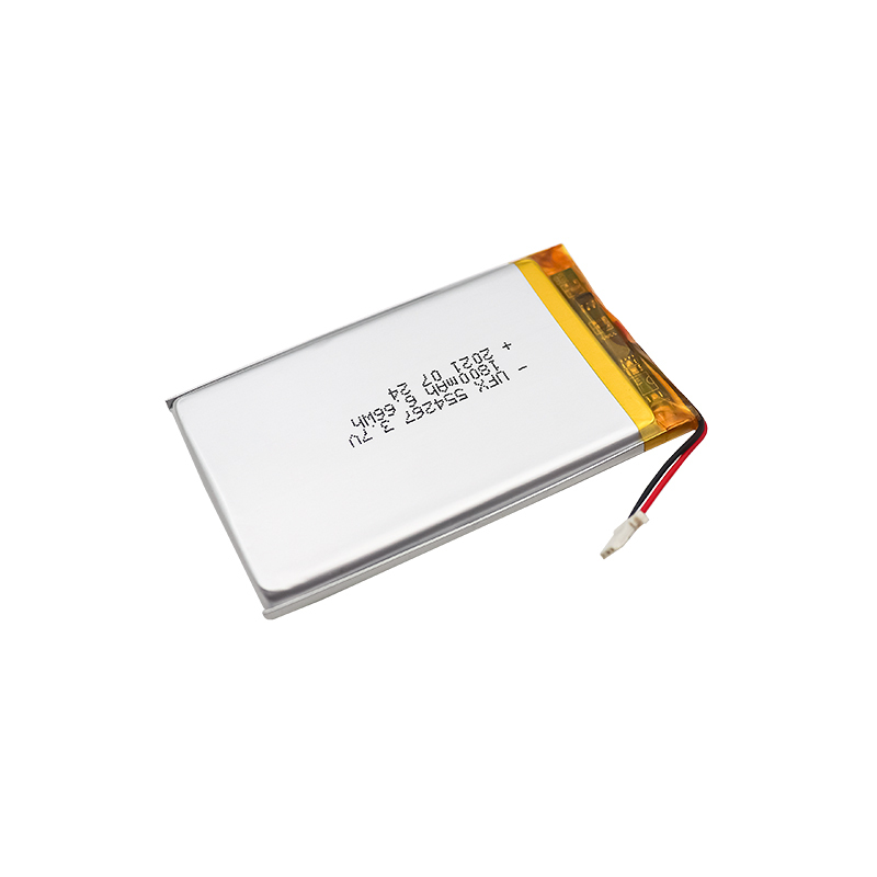 Polymer Lithium-ion Cell Manufacturer Wholesale Wireless Mouse Rechargeable Battery UFX 554267 1800mAh 3.7V Professional Custom for Speaker Li-ion Battery