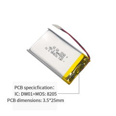 Lithium-ion Cell Manufacturer Wholesale Lithium-ion Battery UFX 703048 1000mAh 3.7V Lipo Battery