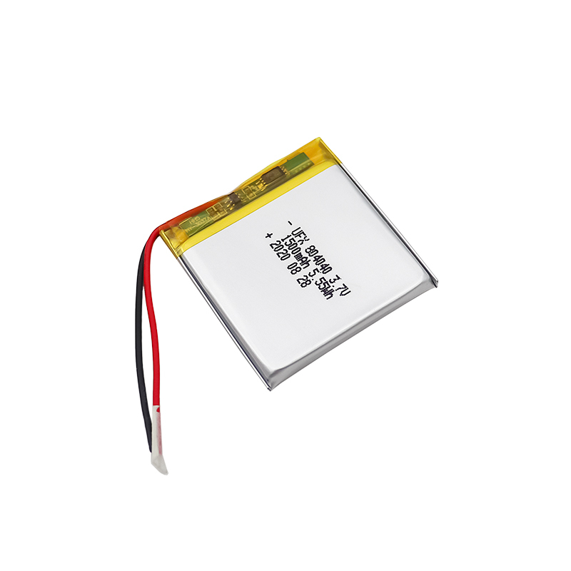 리튬 이온 폴리머 배터리 공장 스마트 테이블 램프용 도매 충전식 배터리 UFX 804040 1500mAh 3.7V 리튬 폴리머 배터리 팩